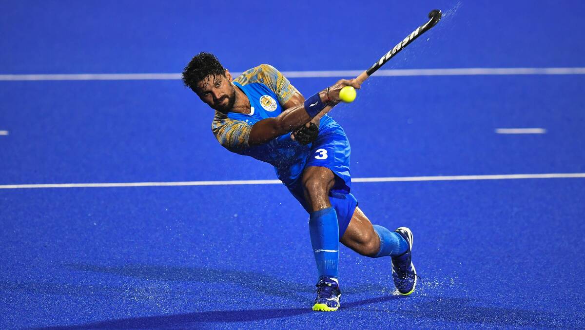 Rupinder Pal Singh has played 223 games for India. Picture Getty Images