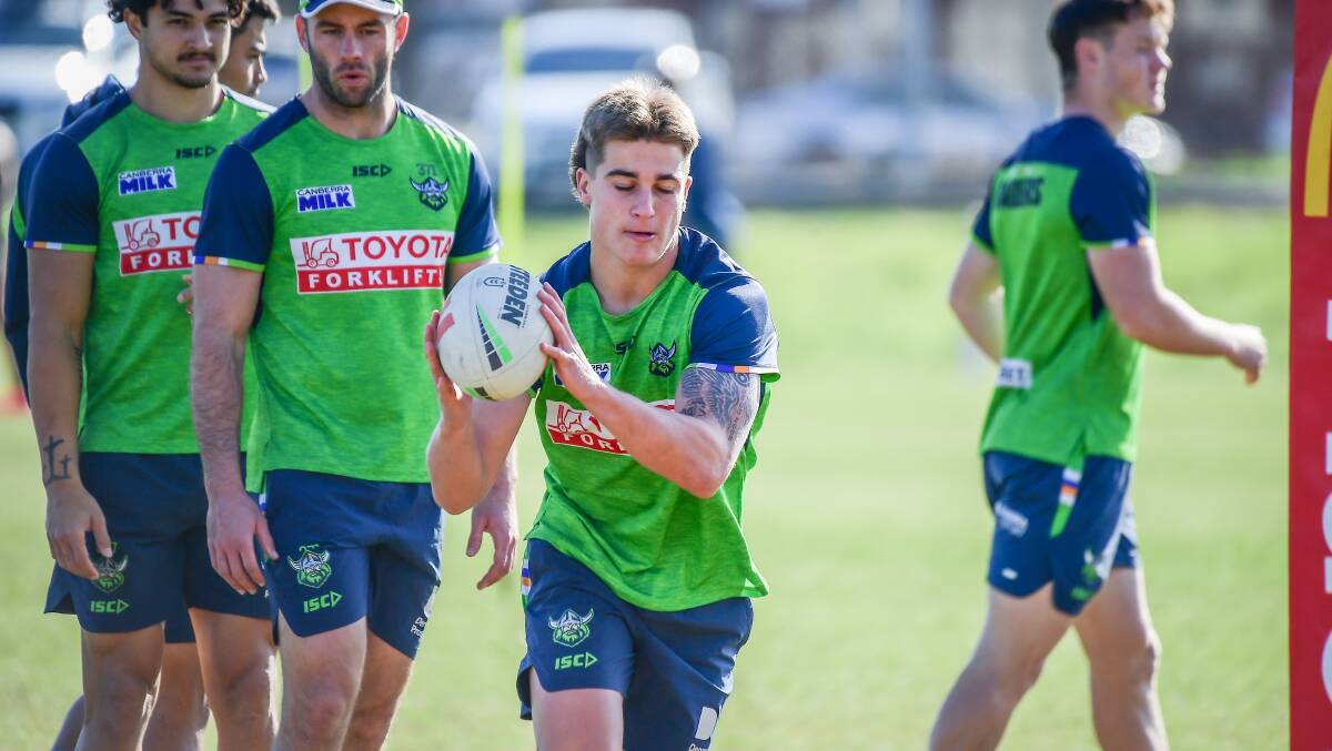 Ethan Strange will make his NRL debut on Sunday. Picture by Karleen Minney