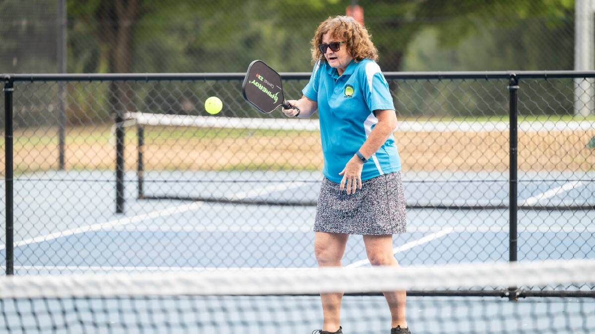 Pickleball has been taking off in the region. Picture by Karleen Minney