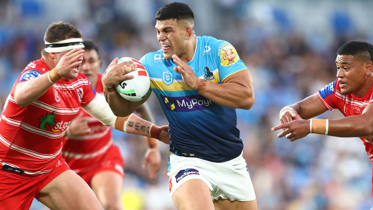 Star forward David Fifita is back on the market. Picture Getty Images