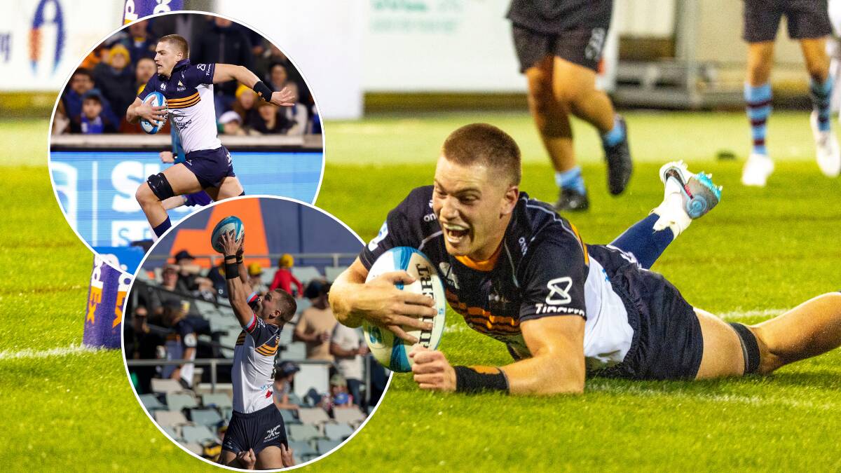Charlie Cale showed all his skills for the Brumbies this year. Pictures by Gary Ramage, Keegan Carroll
