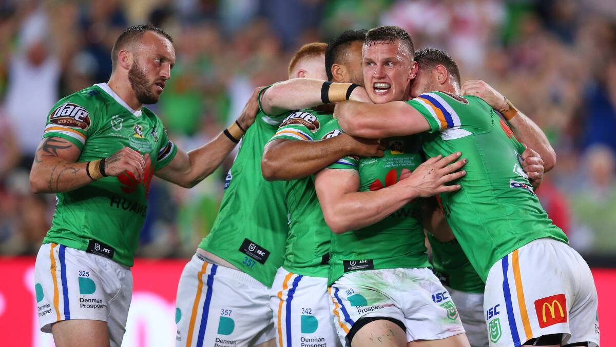 Does Jack Wighton's departure signify the closure of Canberra's premiership window? Picture Getty Images
