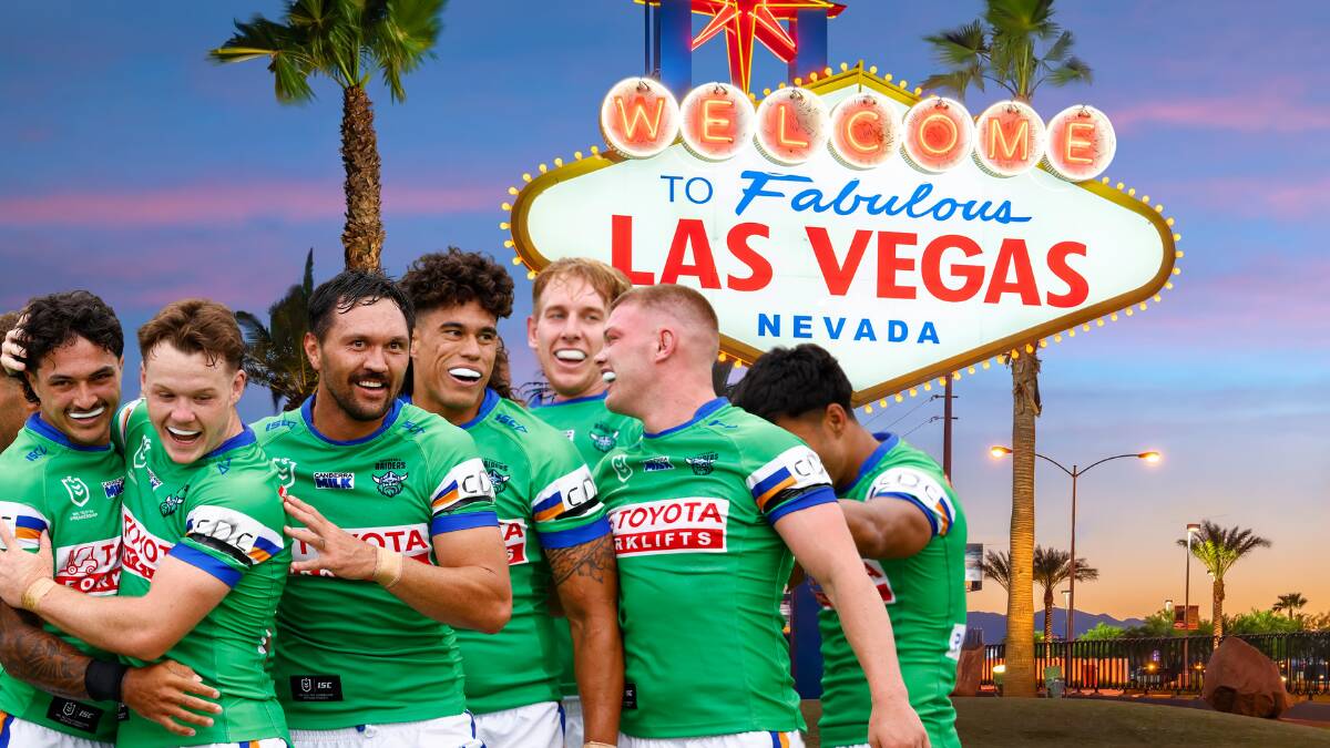 The Raiders are one of four NRL teams playing in Vegas.