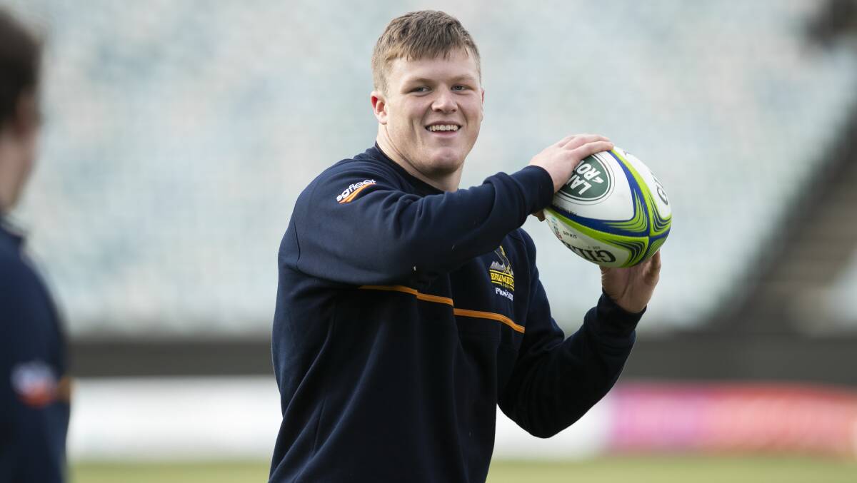 Billy Pollard has recommitted to the Brumbies until the end of 2025. Picture by Keegan Carroll