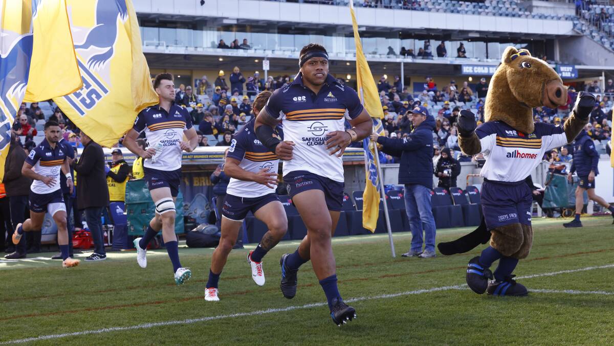 Brumbies captain Allan Alaalatoa will be aiming for a strong finish to the season. Picture by Keegan Carroll