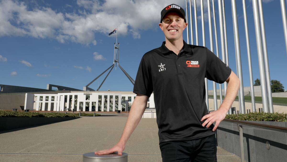 Cameron Hill is the first Canberra driver to have a solo Supercars seat in 19 years. Picture by James Croucher