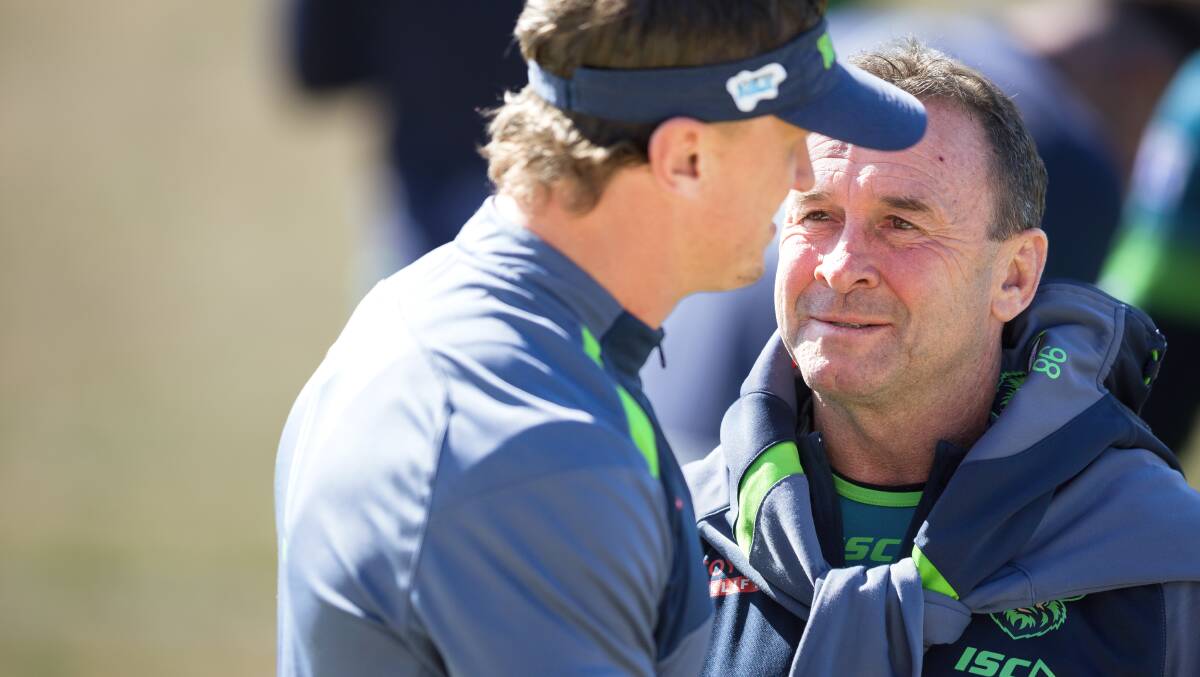 Ricky Stuart has backed Jack Wighton throughout his career. Picture Sitthixay Ditthavong