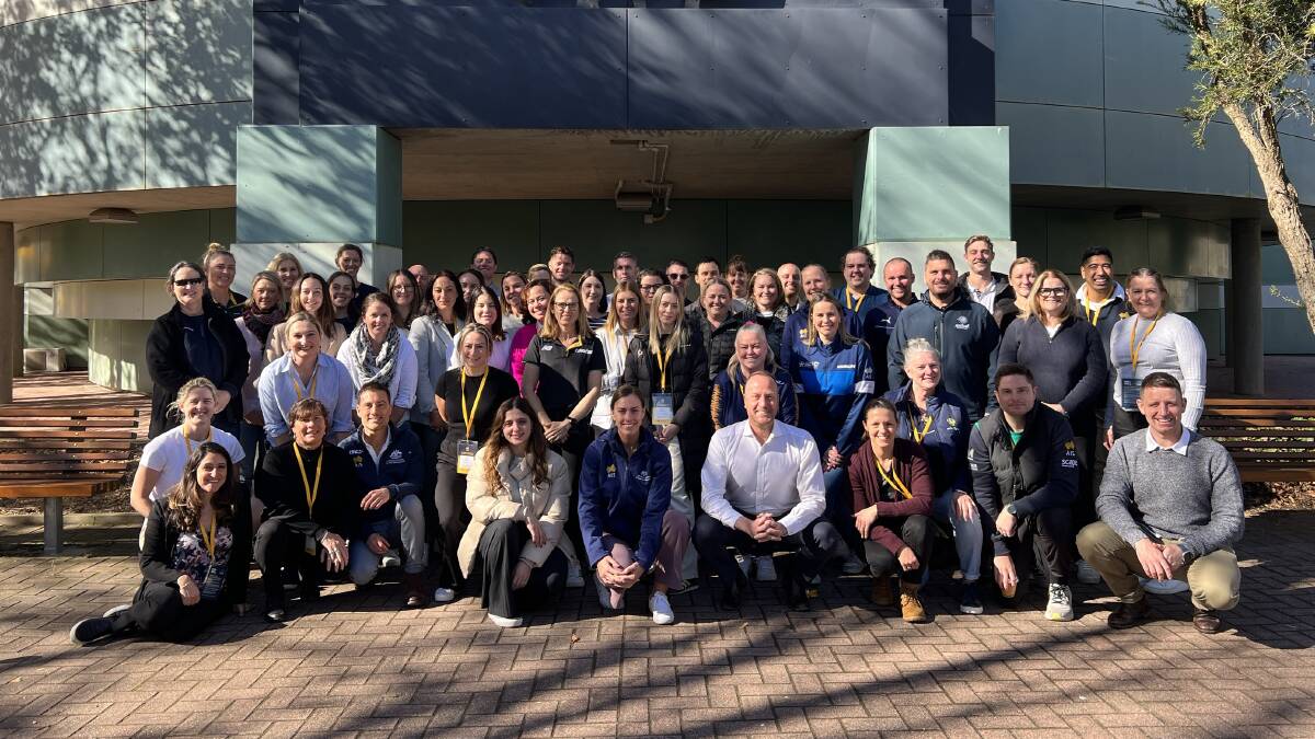 Athlete wellbeing and engagement managers from more than 30 sports converged on the AIS this week to discuss preparations for the Paris, Los Angeles and Brisbane Olympic Games. Picture supplied
