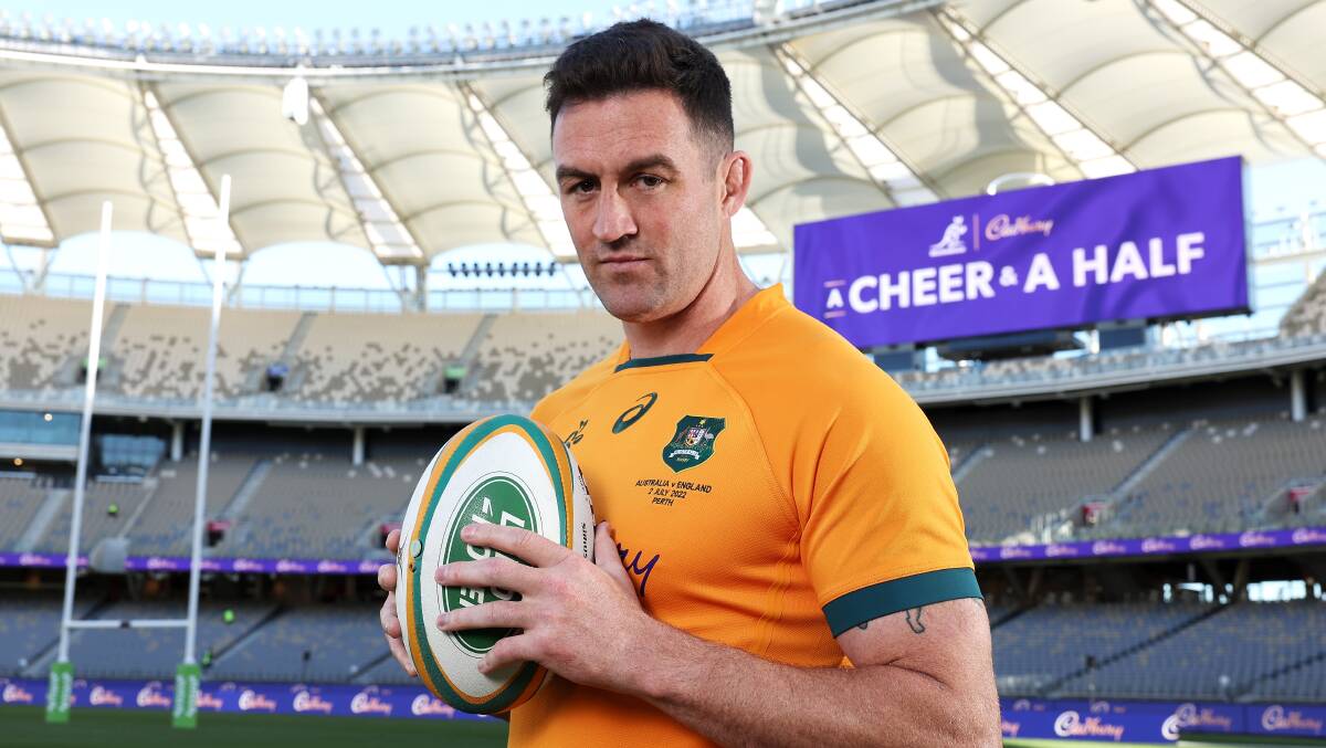 Brumbies lock Cadeyrn Neville will make his international return on Saturday. Picture Getty Images