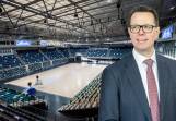 Australian Sports Commission boss Kieren Perkins says users are lining up to book the AIS Arena. Pictures by Karleen Minney