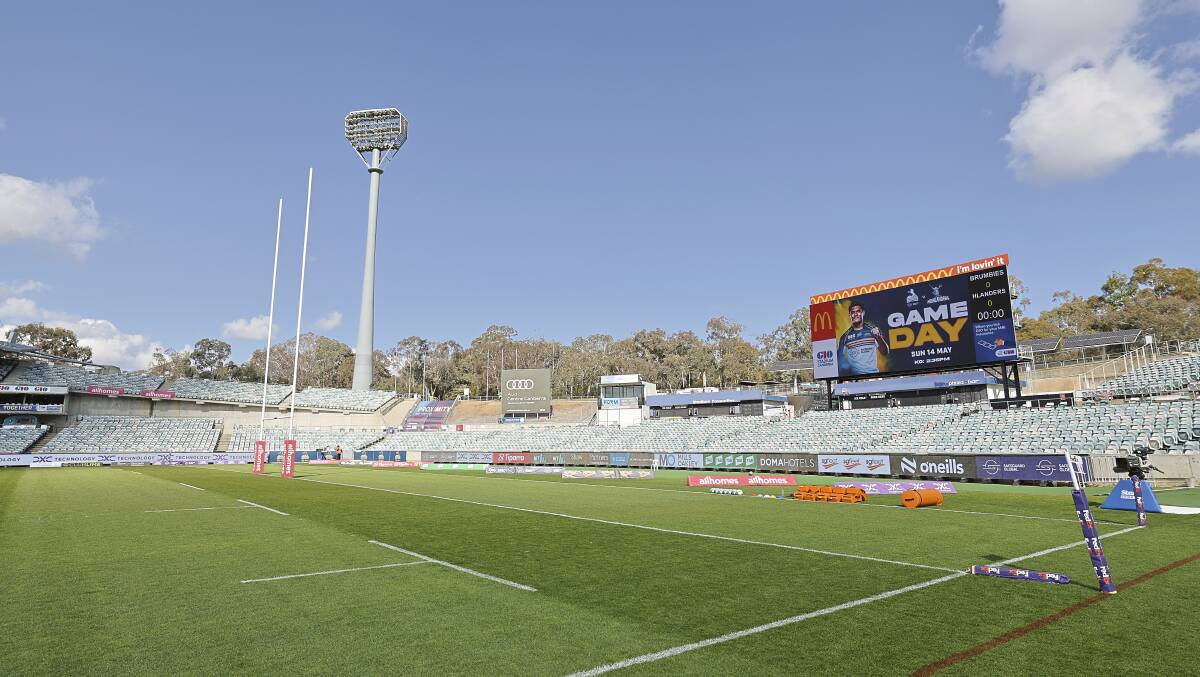 The ACT government is considering showing the Women's World Cup final on the big screens at Canberra Stadium. Picture by Keegan Carroll