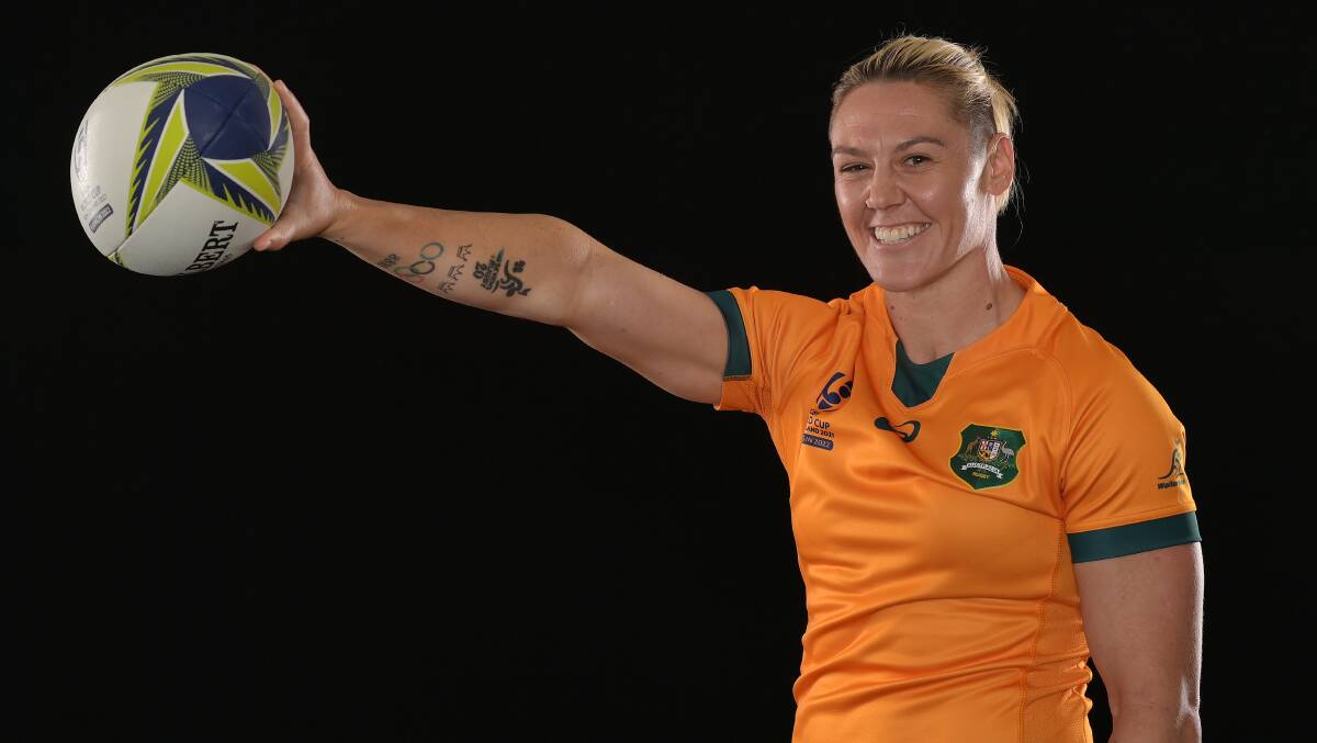 Sharni Williams will play her first Wallaroos game in five years on Saturday. Picture Getty Images