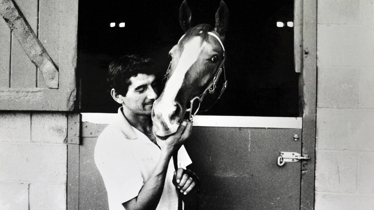 Gratz Vella pictured in 1990. He's one of Canberra's longest-serving trainers.