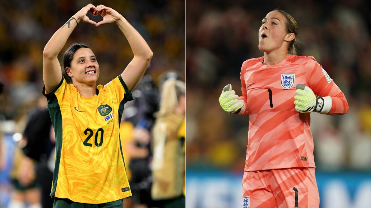 The Matildas set up a World Cup semi-final showdown with England. Pictures Getty Images