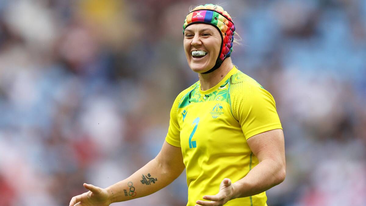 Sharni Williams has been a sevens star for a decade. Picture Getty Images