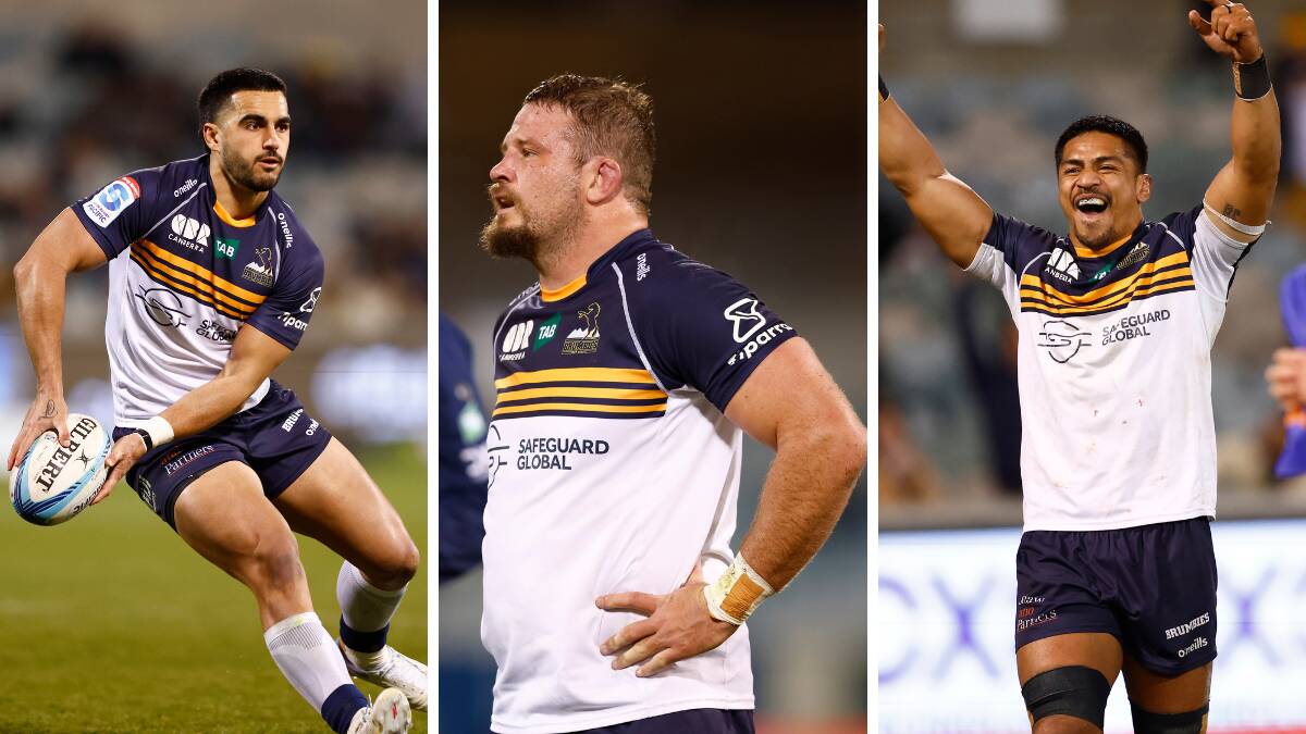Tom Wright, left, and Pete Samu, right, are under pressure to keep their Wallabies spots, while James Slipper will return to camp as the Brett Robinson award winner.