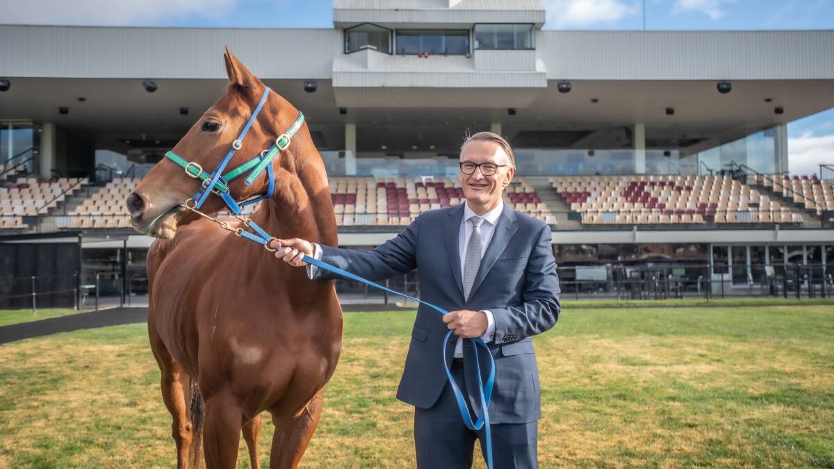 Canberra Racing Club chief executive Darren Pearce. Picture by Karleen Minney