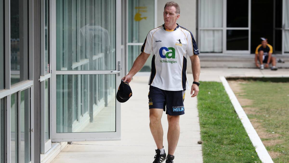 Andy Friend was the Brumbies coach from 2009-2011. Picture by Andrew Sheargold