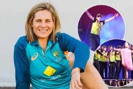 Sophie Molineux is back in the Australian set-up after injury heartbreak. She was riding high after the World Cup in 2020, sharing the stage with Katy Perry. But injuries forced her down a hard road. Main picture by Sam Gosling (Cricket Australia)