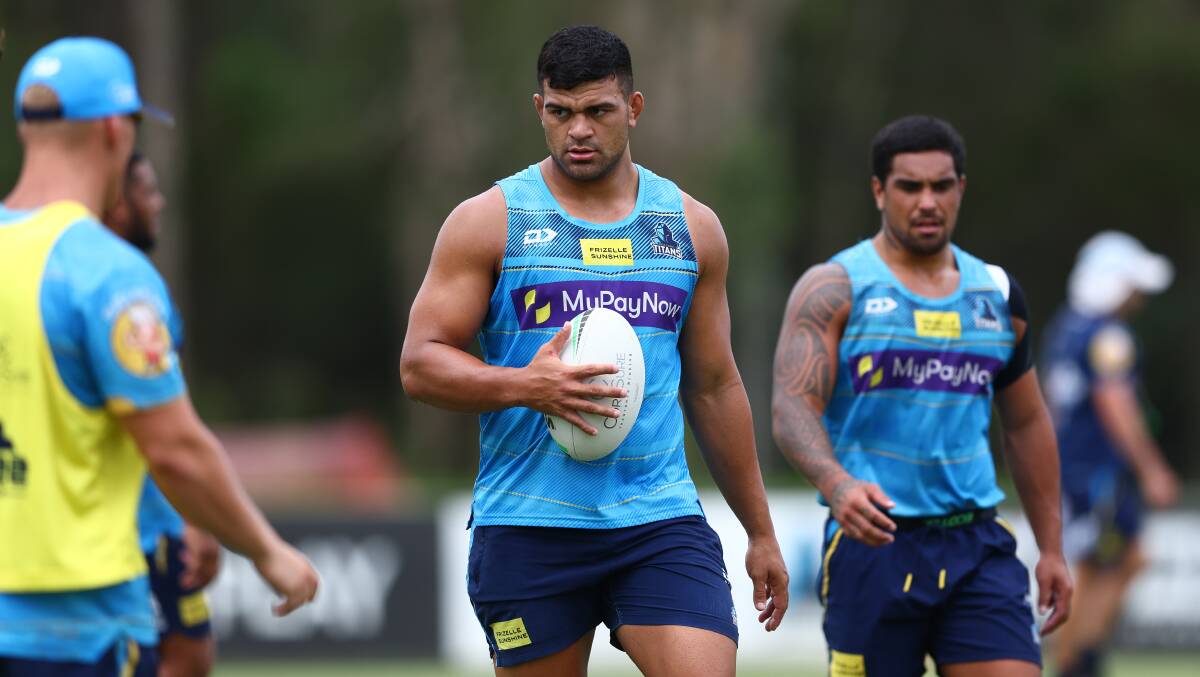 David Fifita turned down a rich three-year offer from the Raiders. Picture Getty Images