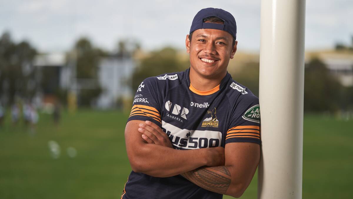 Len Ikitau says he'll be fit for the Super Rugby season. Picture by Matt Loxton