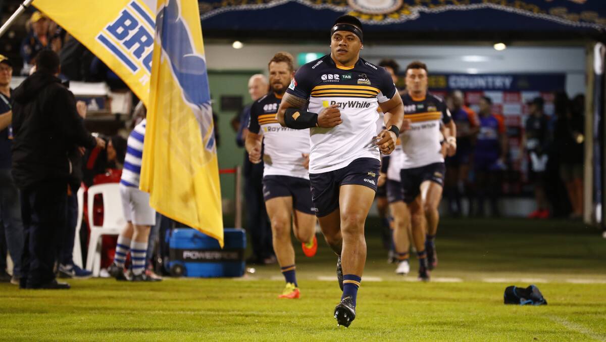 The Brumbies could sell up to a 49 per cent stake in the franchise to private investors. Picture by Keegan Carroll