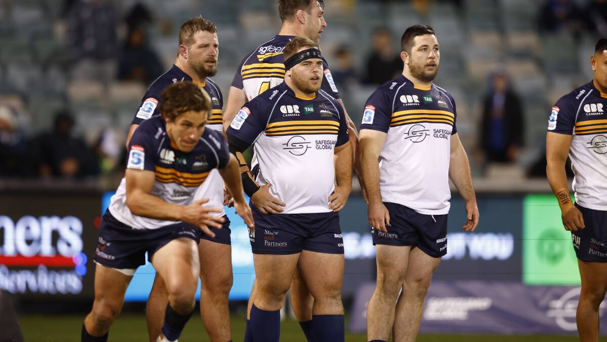 The Brumbies have been the best performing Australian team, but have struggled with a decline in crowds. Picture by Keegan Carroll
