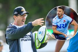 Dan McKellar, left, is set to do the unthinkable for a Brumbies coach - defect to the NSW Waratahs. Pictures by Sitthixay Ditthavong
