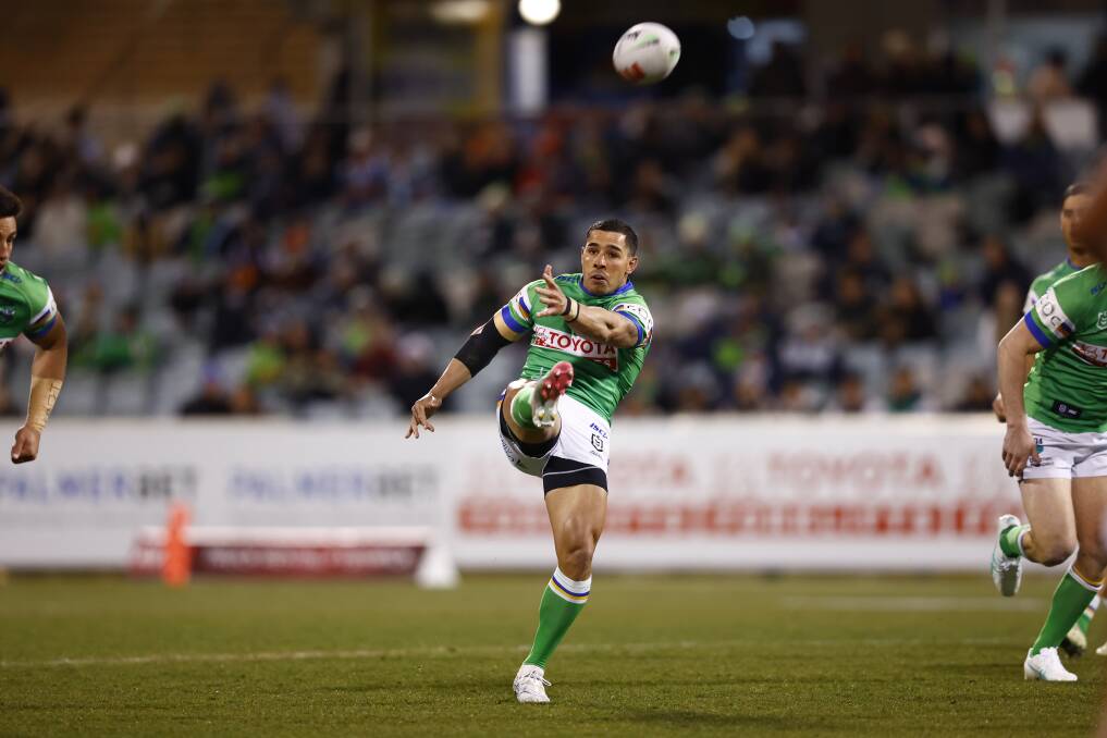 Jamal Fogarty is back to kickstart Canberra's run to the finals. Picture by Keegan Carroll