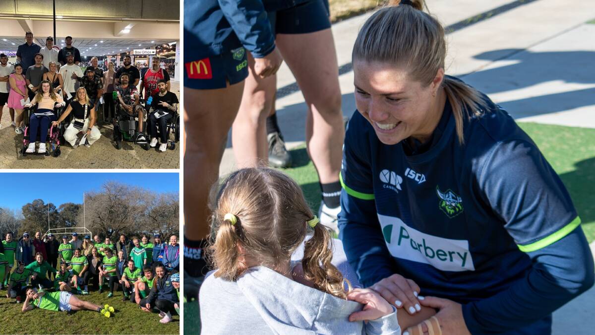 Sophie Holyman has gotten involved with the Raiders community. Pictures by Raiders Media