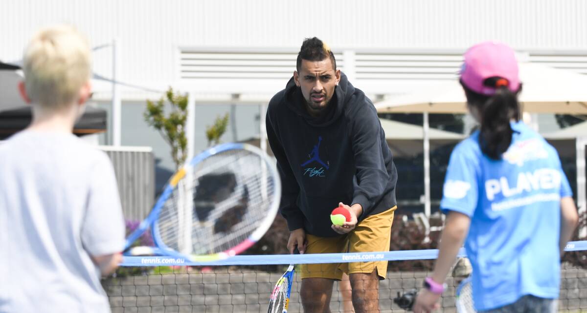 Where are all the junior tennis players to follow in Canberra star Nick Kyrgios' footsteps? Picture by Dion Georgopoulos