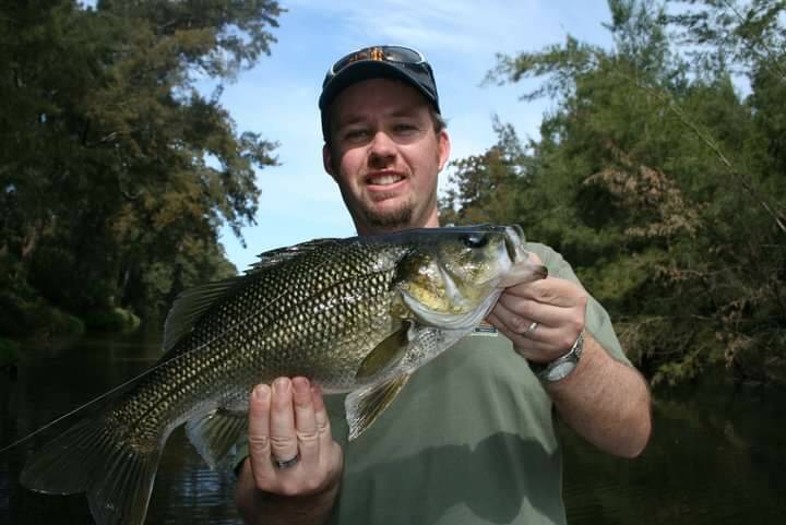 Head upstream this spring for a big, wild south coast bass like this cracker.