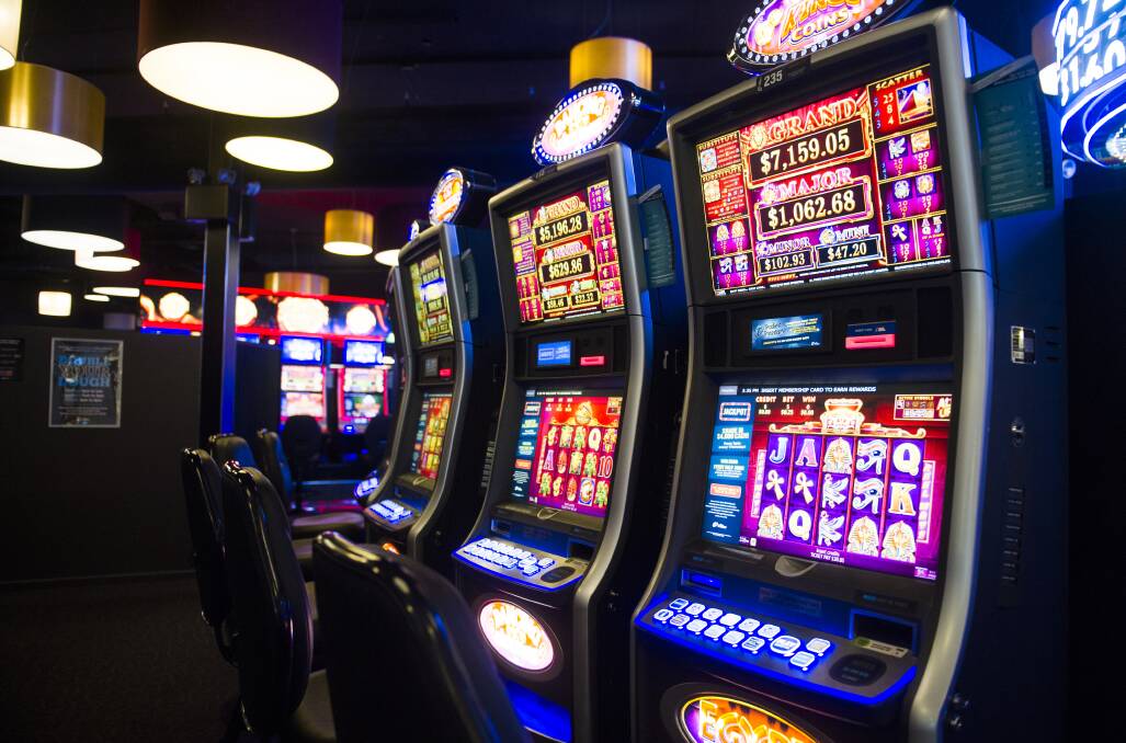 The latest data from the ACT shows that poker machine losses for the nine months up to the end of March this year totalled a staggering $142 million. Picture by Dion Georgopoulos