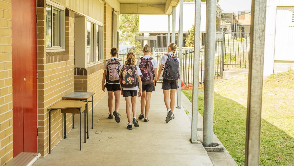 One in six Australian children, or five students in a classroom of 30, are growing up in poverty. Picture Getty