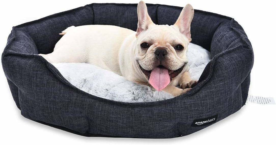 
Amazon Basics Cuddler Pet Bed. Picture by Amazon