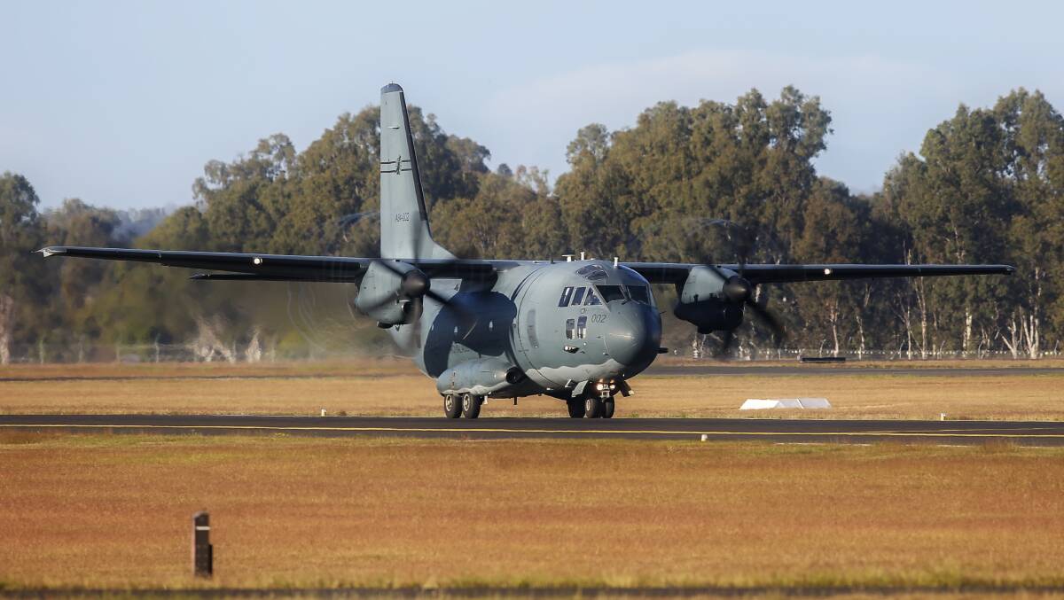 A C-27J Spartan battlefield airlifter. Picture: Defence