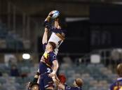 The ACT Brumbies won through to a semi-final and not many people saw it. Picture by Keegan Carroll