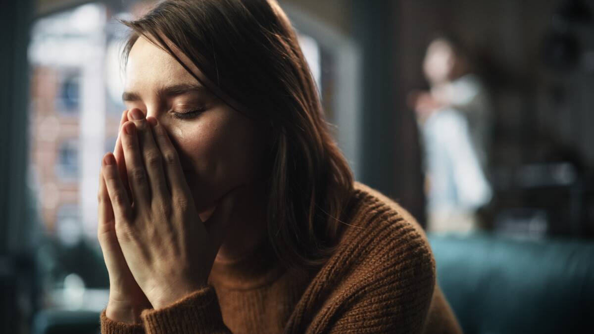 Around one in three Australians believe that women who do not leave an abusive relationship are partially responsible for the violence they experience. Picture Shutterstock