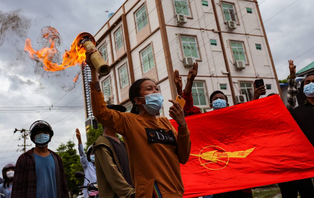 Unrest erupted in Myanmar in 2021, following a military coup. Picture Shutterstock