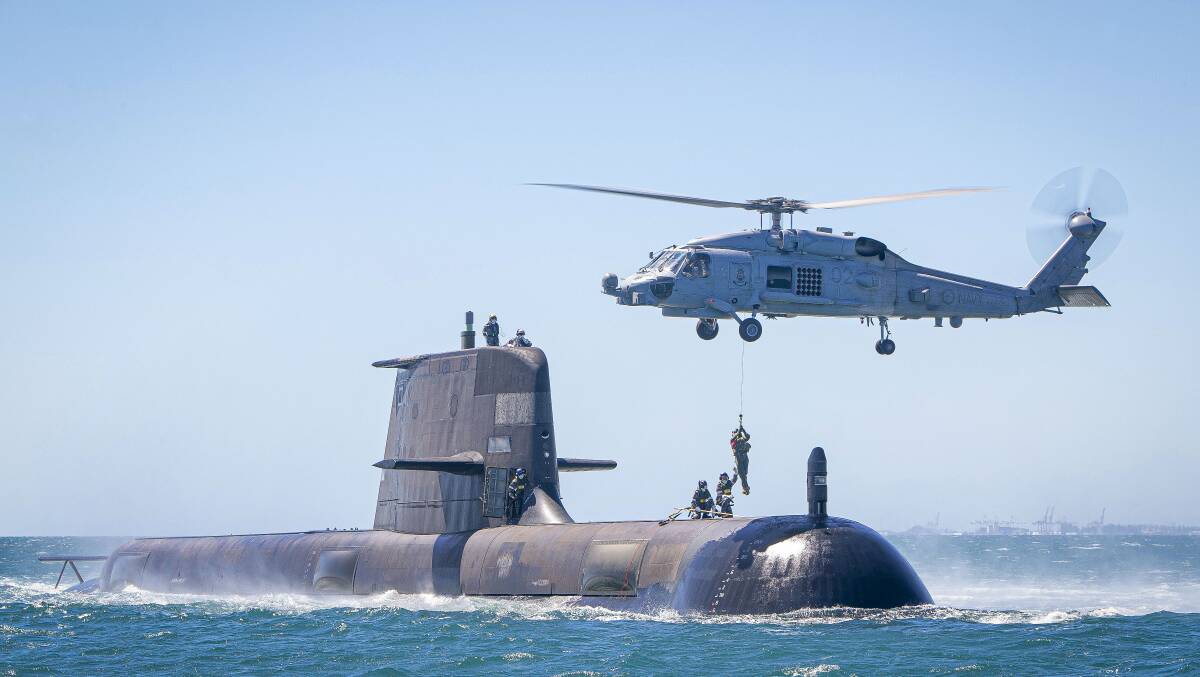Australia has an ageing fleet of Collins Class submarines and only a proposal to replace them. Picture: Defence