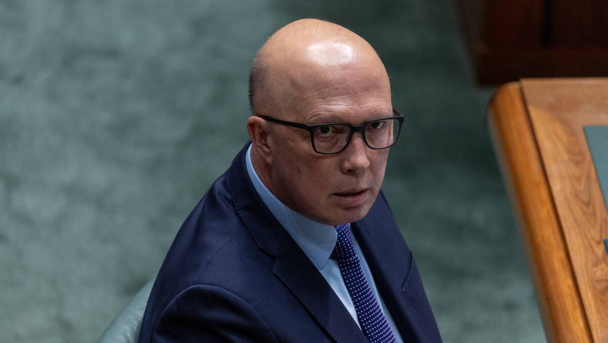 Opposition Leader and former home affair minister Peter Dutton. Picture by Gary Ramage