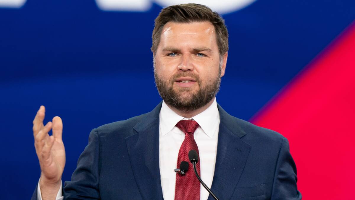 JD Vance rose to notoriety as an author and a noted anti-Trump Republican. Picture Shutterstock
