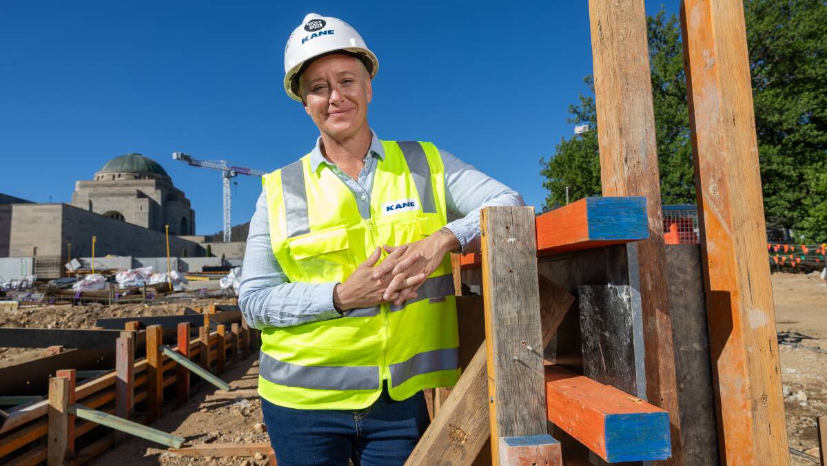ACT Australian Of The Year and general manager at Kane Constructions Joanne Farrell. Picture by Gary Ramage