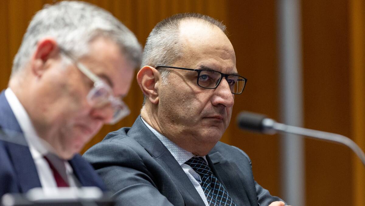 Mike Pezzullo has stood aside during an investigation into his reported communication with a Liberal Party figure. Picture by Gary Ramage