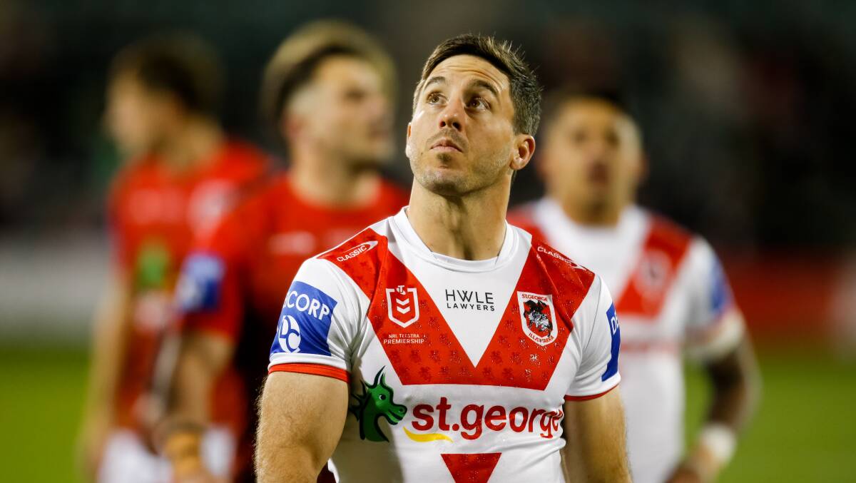 Ben Hunt's unrest at the Dragons could spark mass movement around the league. Picture by Anna Warr