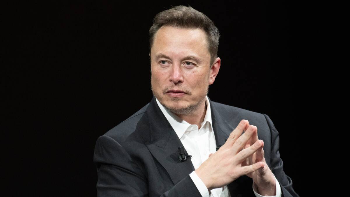 Like Elon Musk, most of billionaires' wealth is tied up in equity. Picture Shutterstock