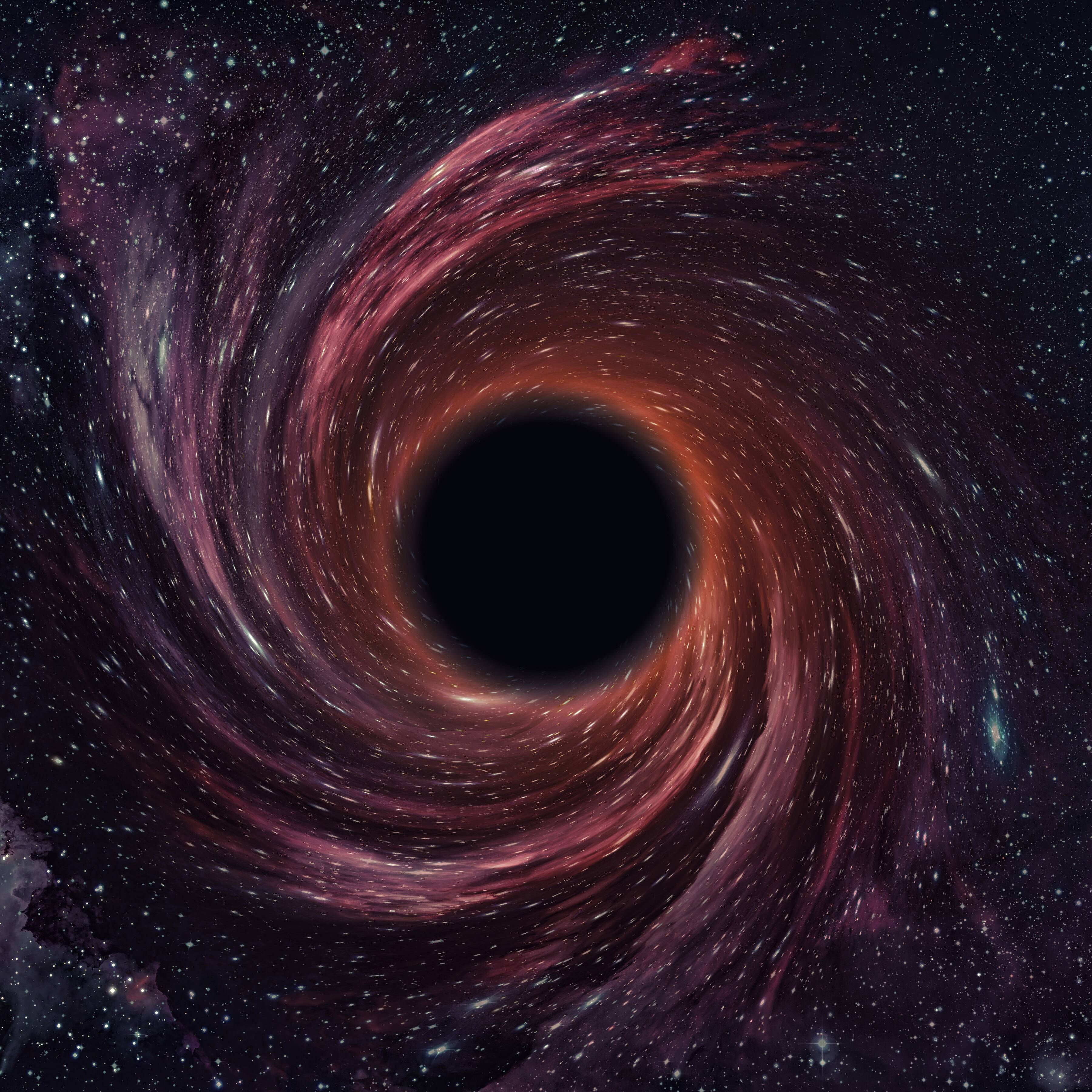spiral galaxy black hole