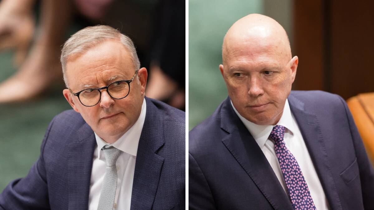 If Prime Minister Anthony Albanese and Opposition Leader Peter Dutton worked together it would reassure voters. Pictures by Sitthixay Ditthavong