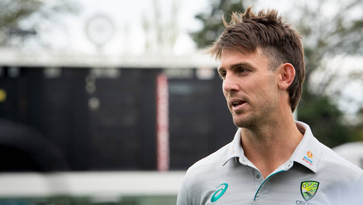Mitchell Marsh ruled himself out as a candidate for the Australian one-day captaincy. Picture by Elesa Kurtz