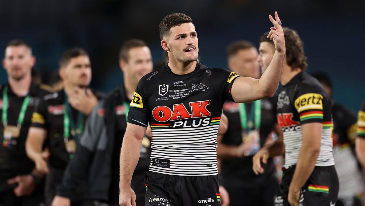 Penrith have won the past two NRL premierships. But have they come back to the field? Picture Getty Images